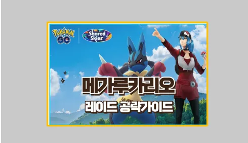 메가루카리오 레이드 데이 공략