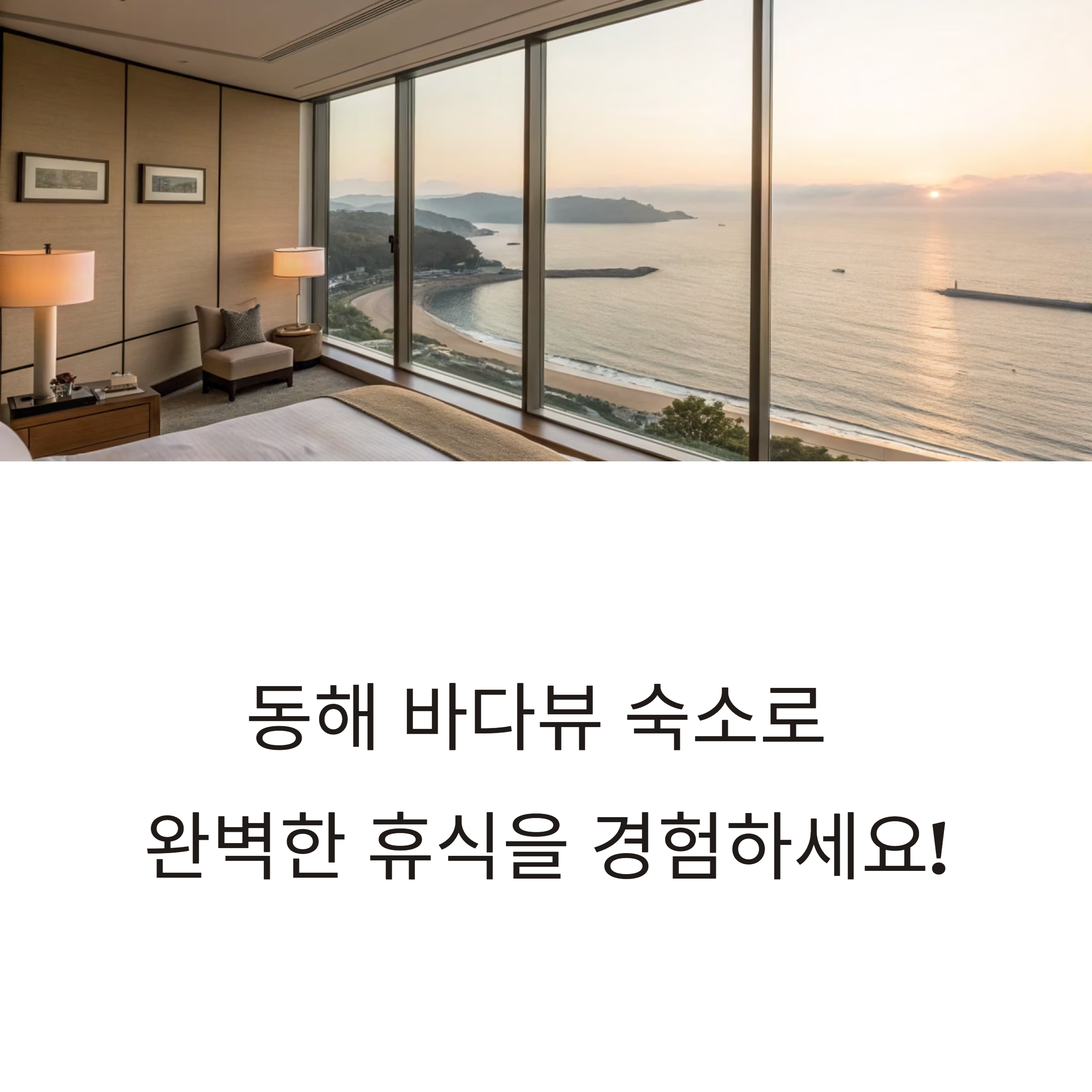 동해 바다뷰 숙소 추천