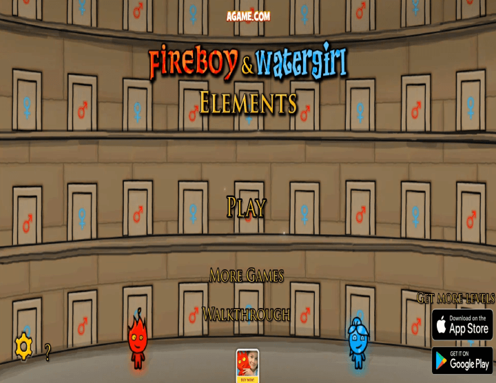 물불게임-2인용-링크-바로가기-5-엘레먼트-메인-화면