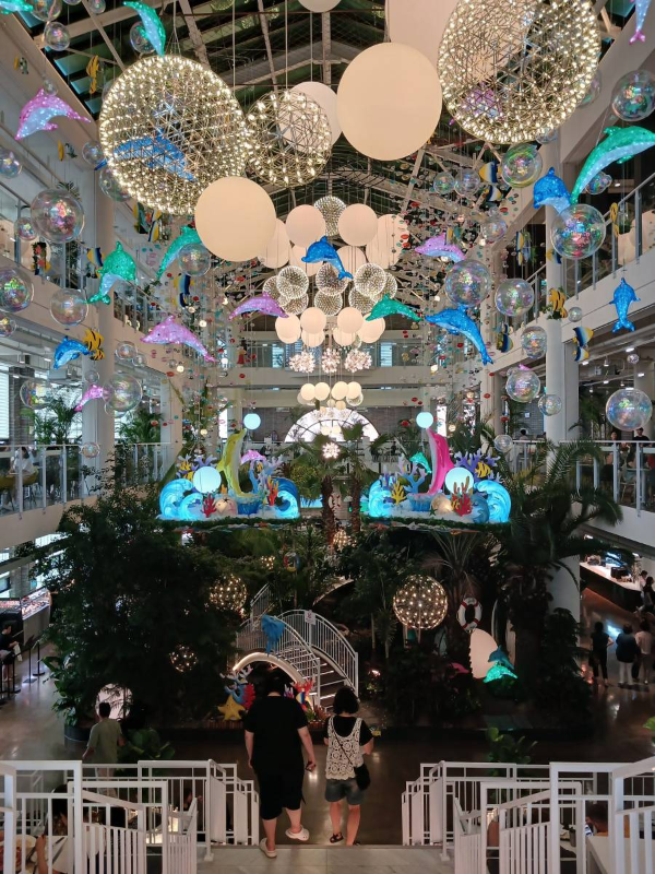 아웃팅스 2층 포토존