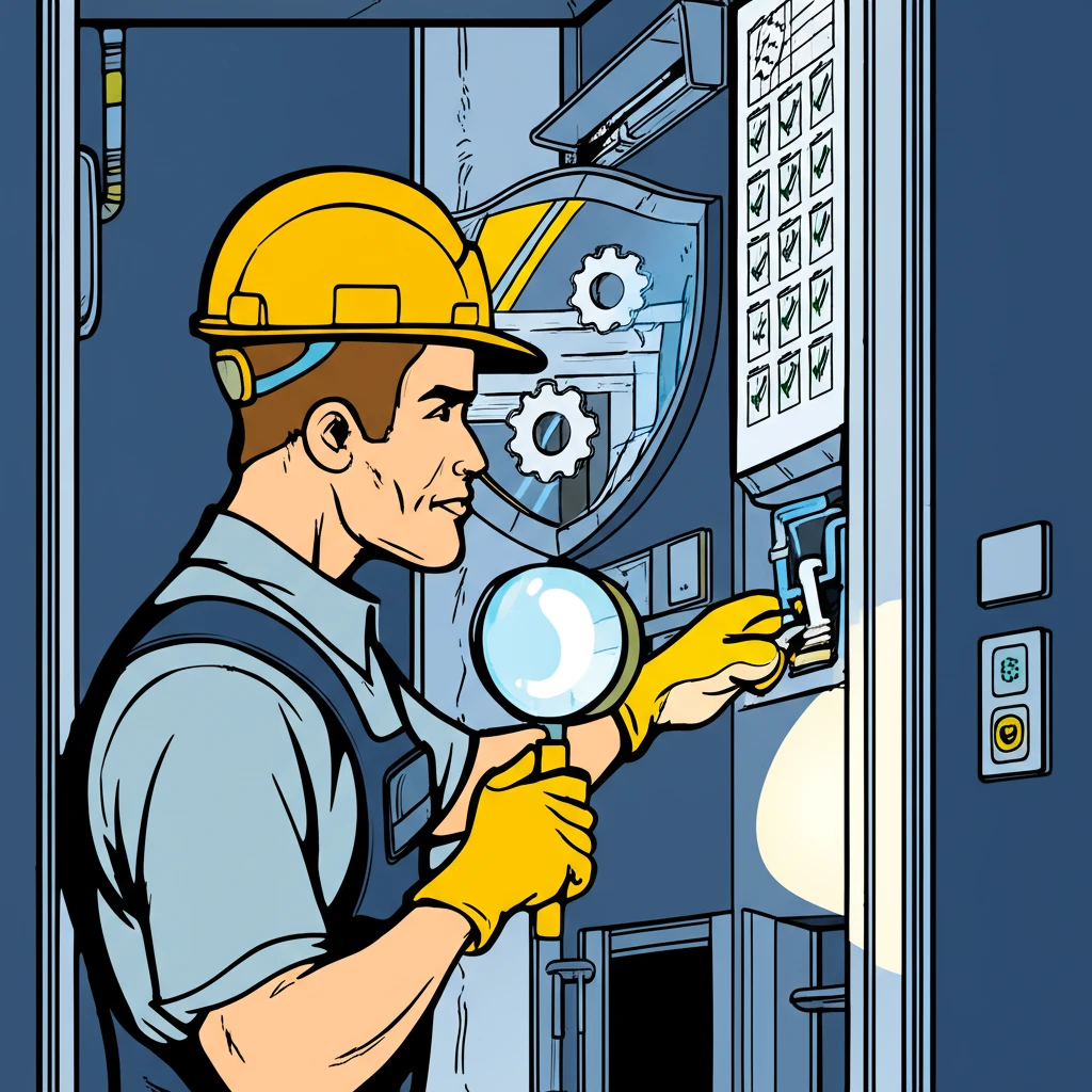 엘리베이터 안전 관리 의무: 정기 검..