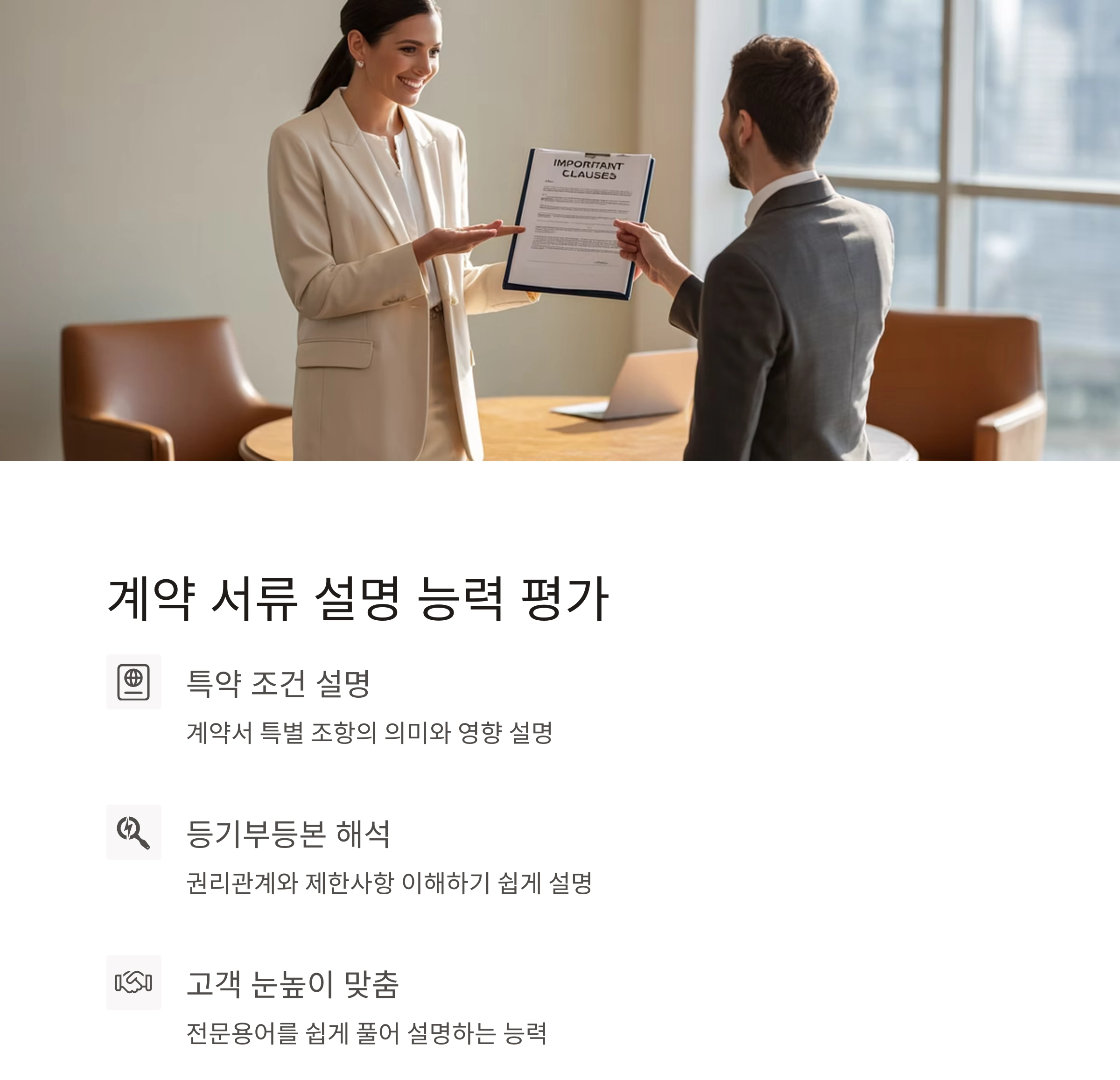 신뢰할 수 있는 공인중개사 선택하는 7가지 핵심 기준