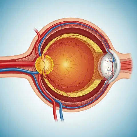 황반 중심부에 노폐물이 쌓여 시력을 떨어뜨리는 황반변성