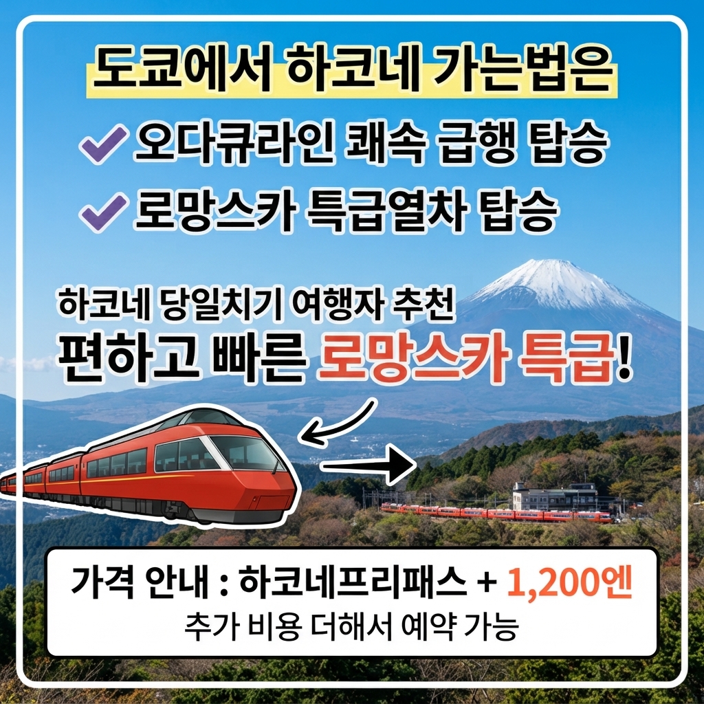하코네 프리패스 구매하러 가기