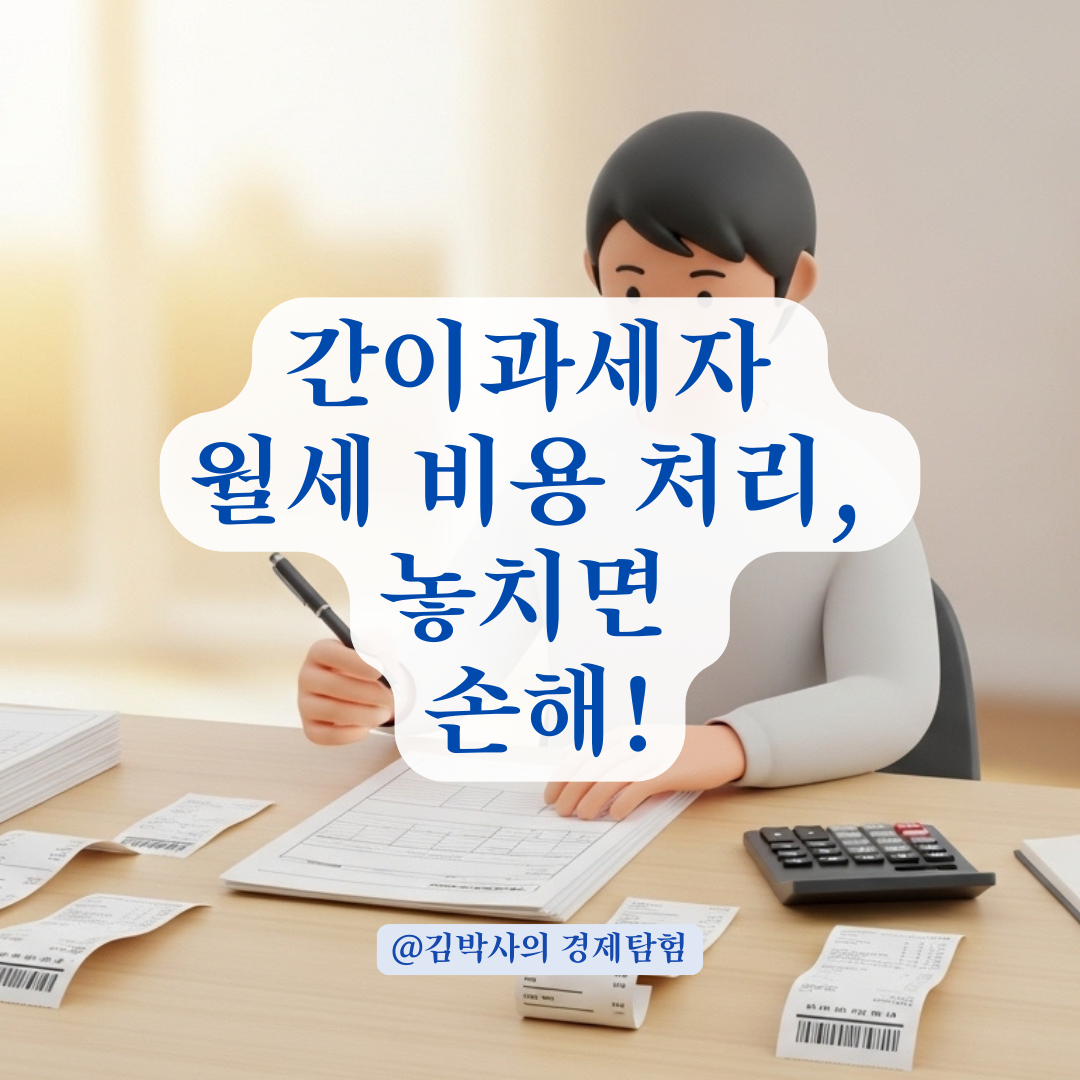 간이과세자 월세 비용 처리 위한 현금영수증 및 지출증빙법!