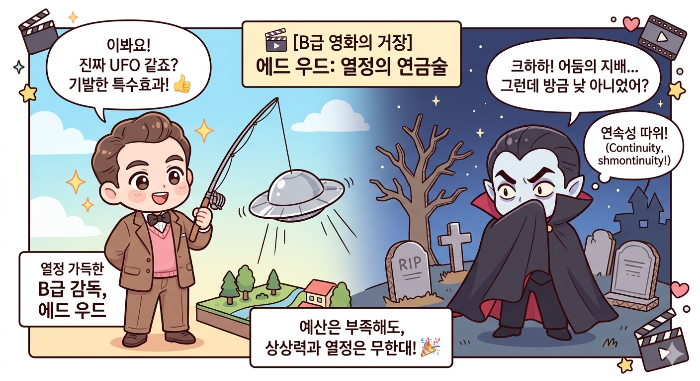 흔들리는 종이접시 우주선