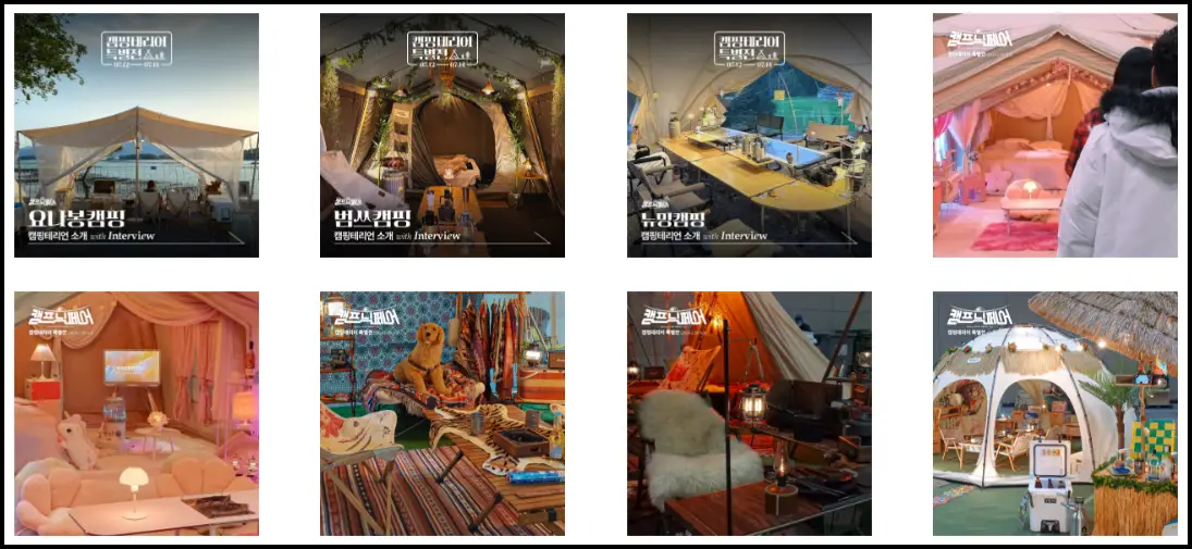 캠프닉페어 사진