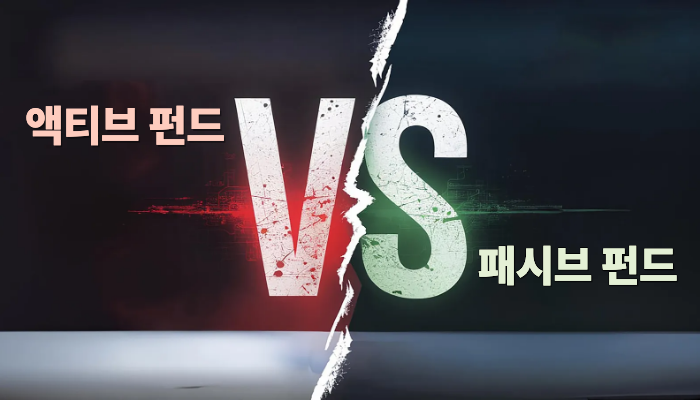 액티브 펀드 패시브 펀드 비교