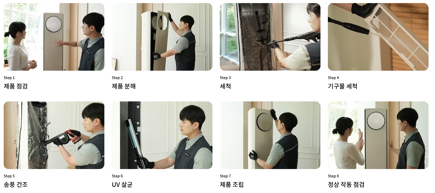 에어컨 청소 방법 관련 사진