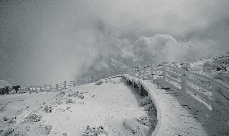 겨울 등산 복장