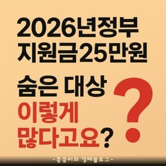 정부지원금 조회 신청하기