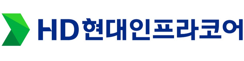 HD현대인프라코어 로고 사진