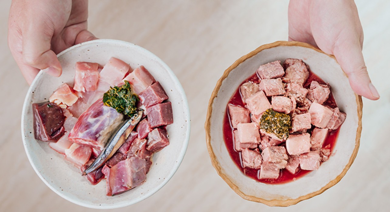 반려동물 식이섬유가 풍부한 화식 사료