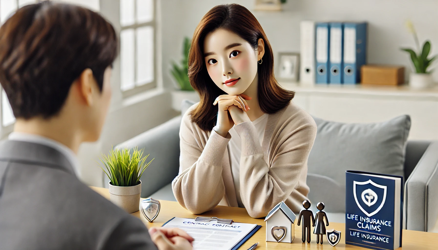 생명보험 보험금 지급과 면책 사유 확인하는 이미지