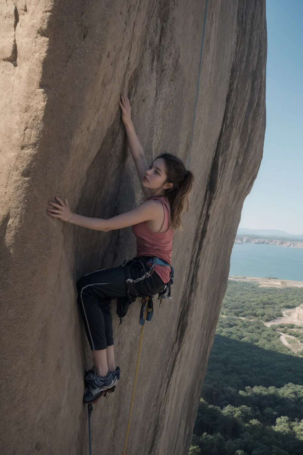 Stable diffusion AI Picture-Climbing