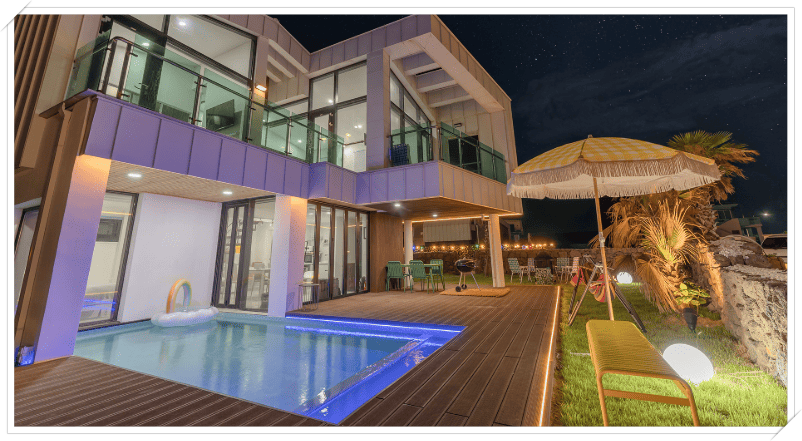 서귀포 스테이 디앤디 풀빌라