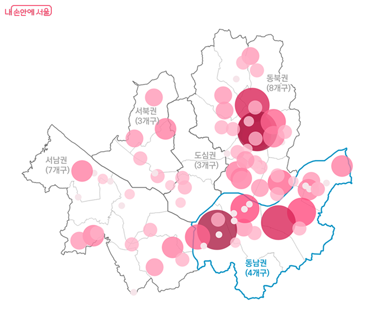 2025년 입주예정 아파트 분포