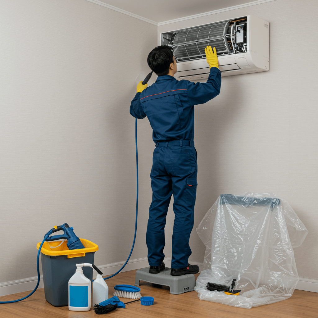 삼성 에어컨 청소 비용 무료견적 확인방법