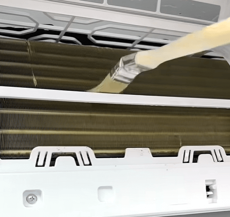 삼성 벽걸이 에어컨 셀프 청소 - 내부 청소 2