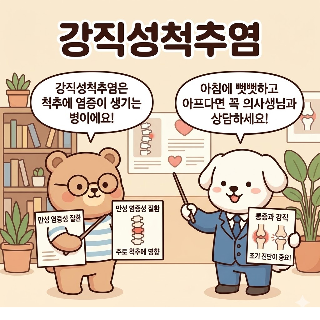 강직성척추염 초기에 놓치기 쉬운 허리 통증 신호와 관리 기준