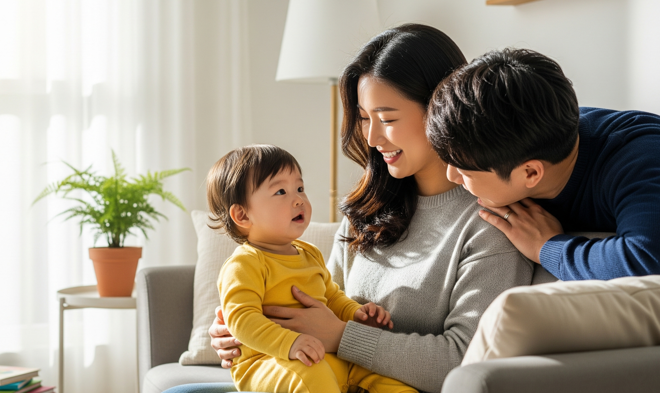 아기-엄마-아빠-가족의-모습