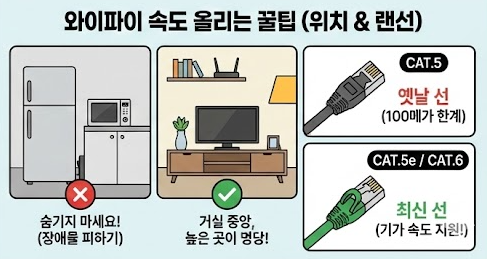 와이파이 공유기 위치