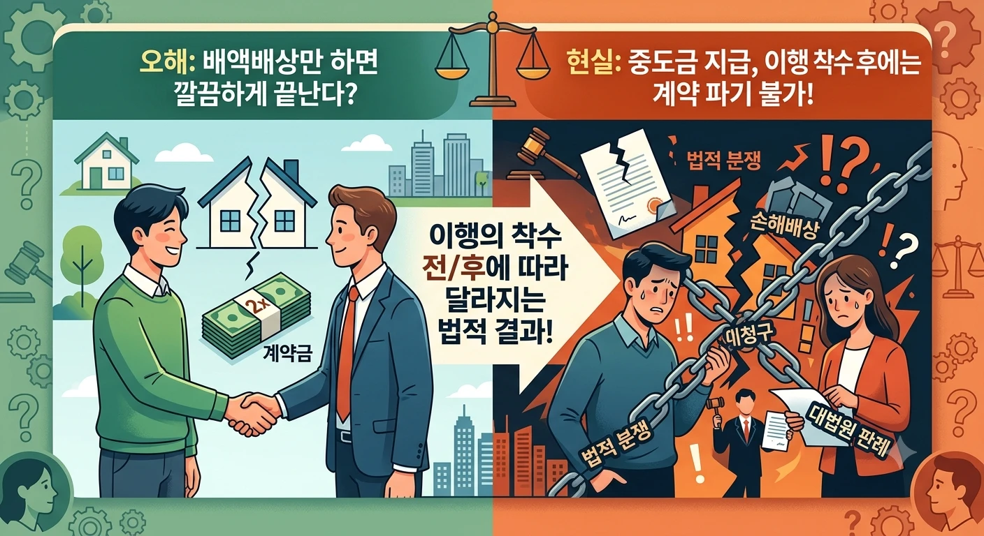 "배액배상만 하면 깔끔하게 끝나는 거 아닌가요?" (ai를 이용한 이미지)