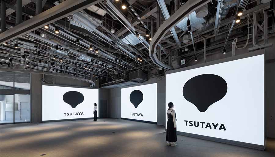 시부야 츠타야의 새로운 CI