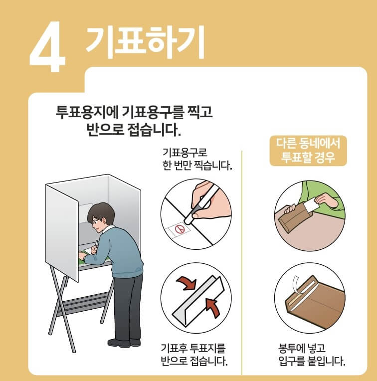 사전투표 장소 찾기
