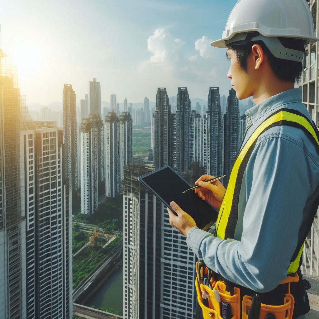 고층 빌딩 외벽 검사 기술자 (High-Rise Building Facade Inspector): 도시의 안전을 지키는 고공 직업