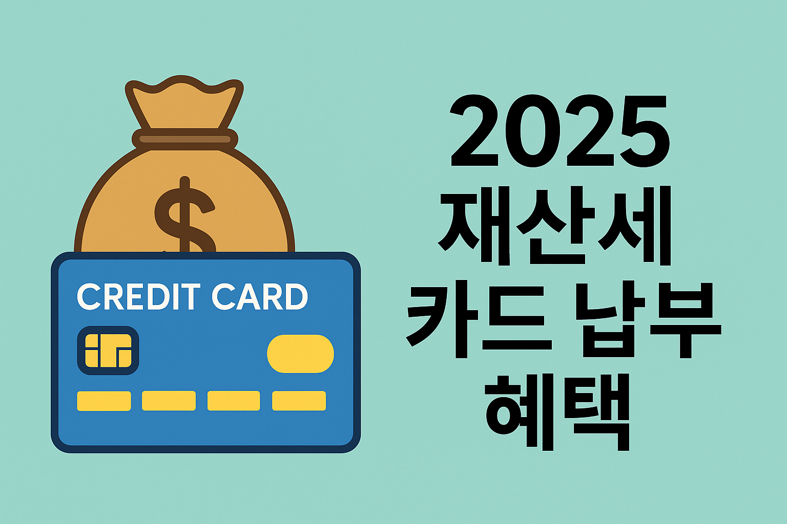 재산세 카드납부 혜택