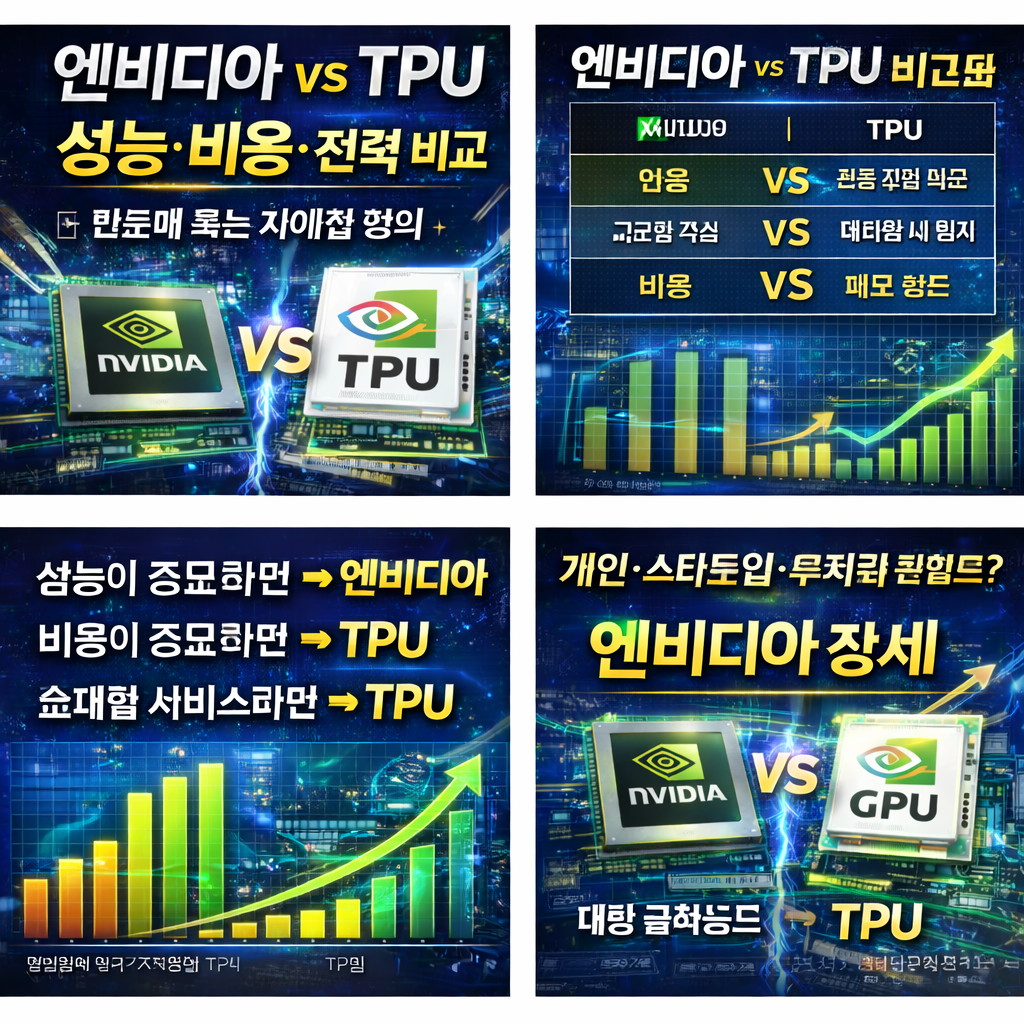 엔비디아&middot;구글 TPU 공식 사이트&middot;자료 모음 BEST 7 ｜반드시 참고해야 할 신뢰 출처