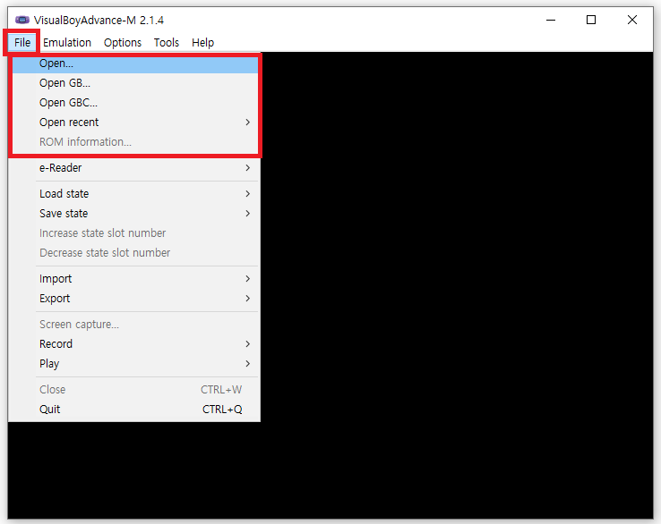 게임보이 어드밴스 비주얼보이 어드밴스 어드벤스 에뮬레이터 게임열기