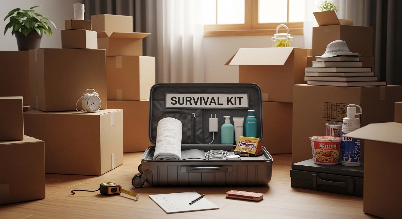 이삿날 밤, 편의점에서 비싸게 사지 마세요! 자취 고수의 이사 필수품 체크리스트