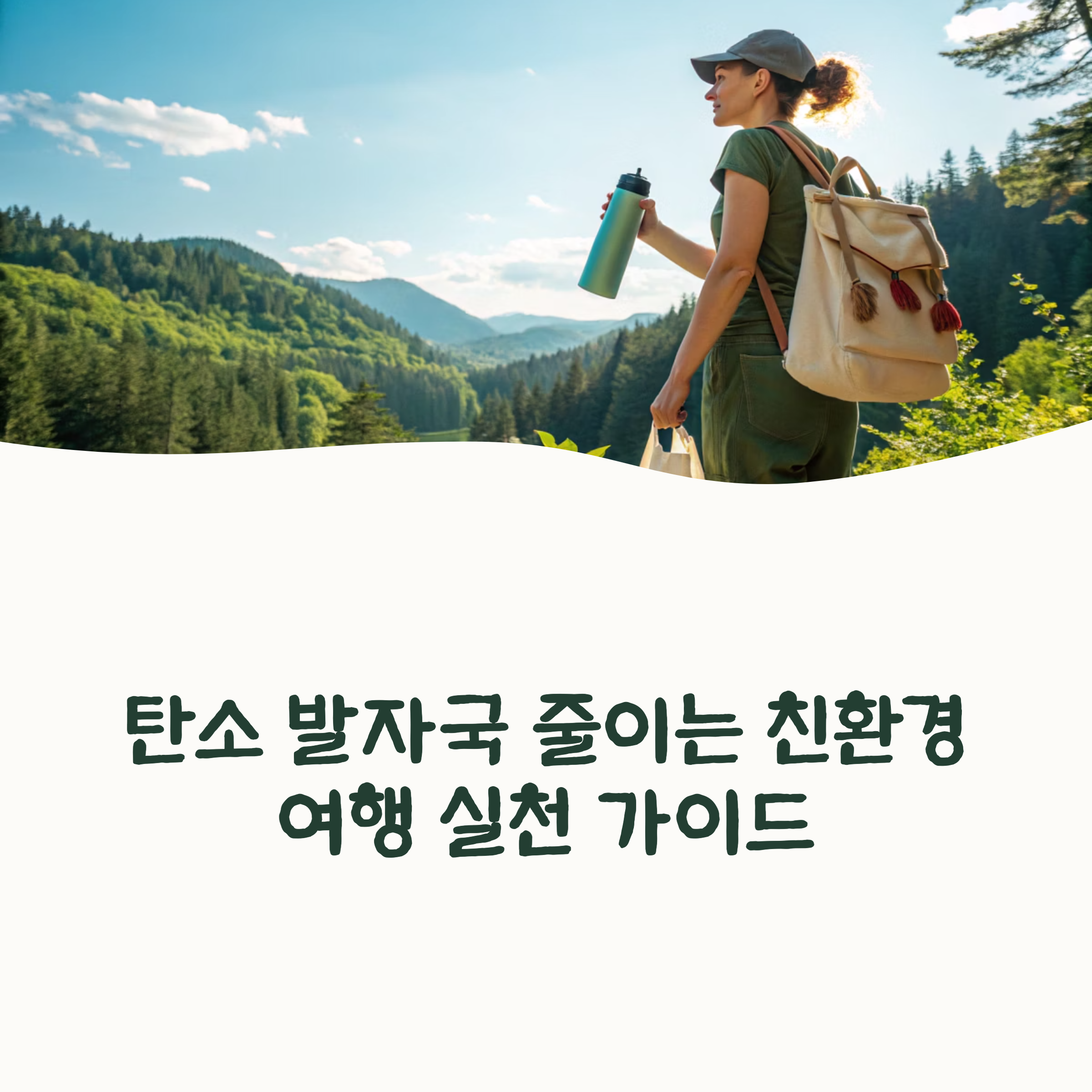 친환경 여행 실천 가이드