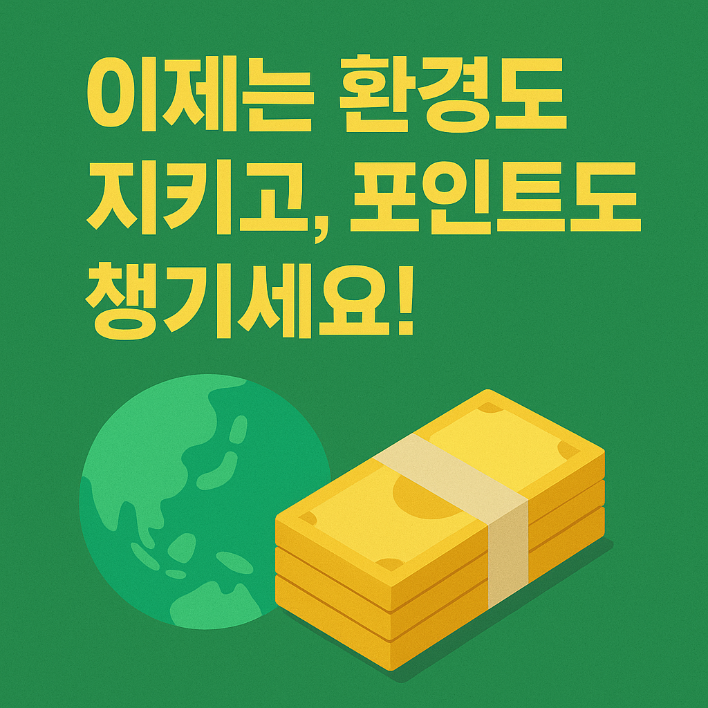 탄소중립포인트제 신청방법 및 꿀팁