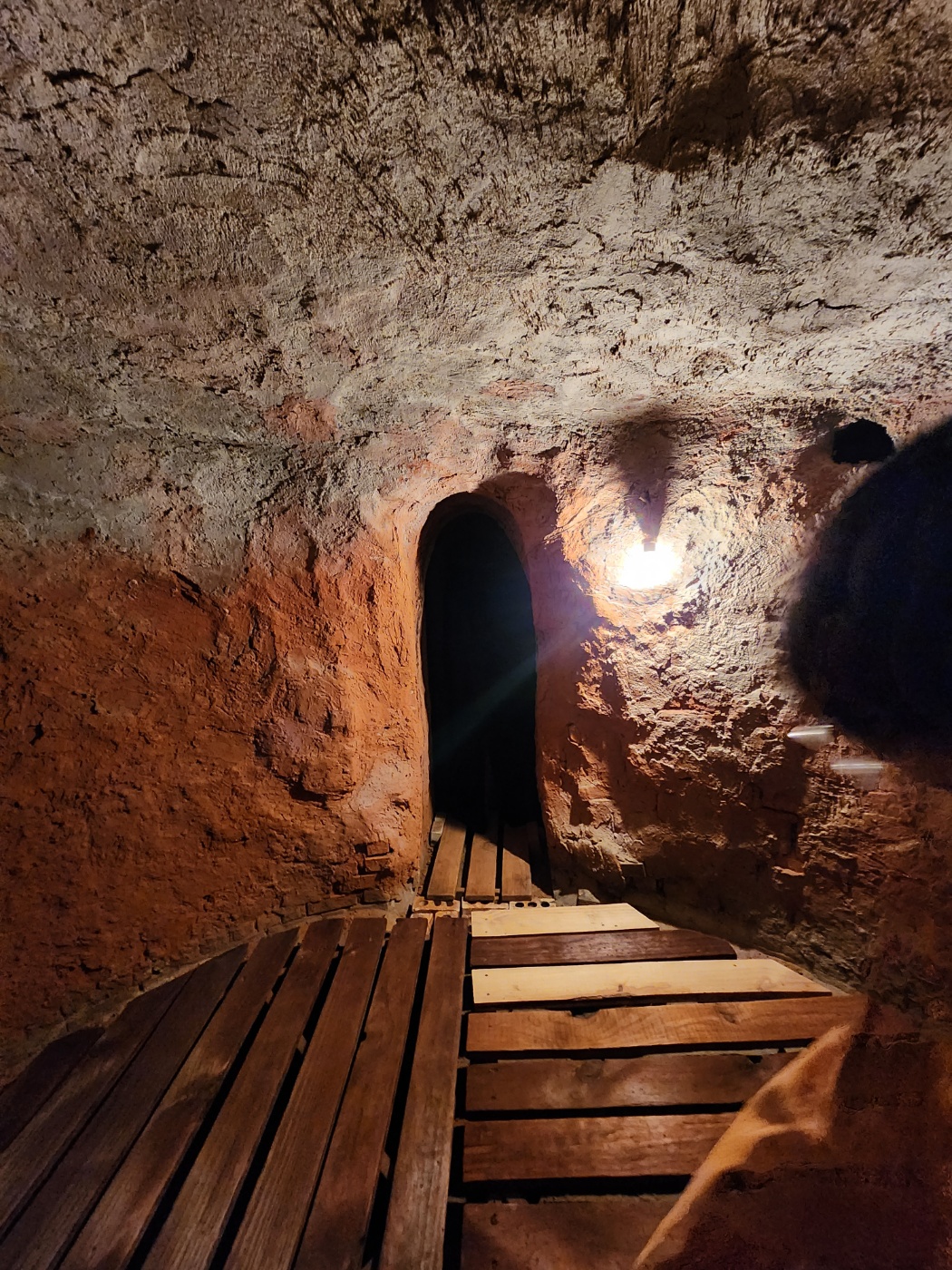 숯가마 내부모습