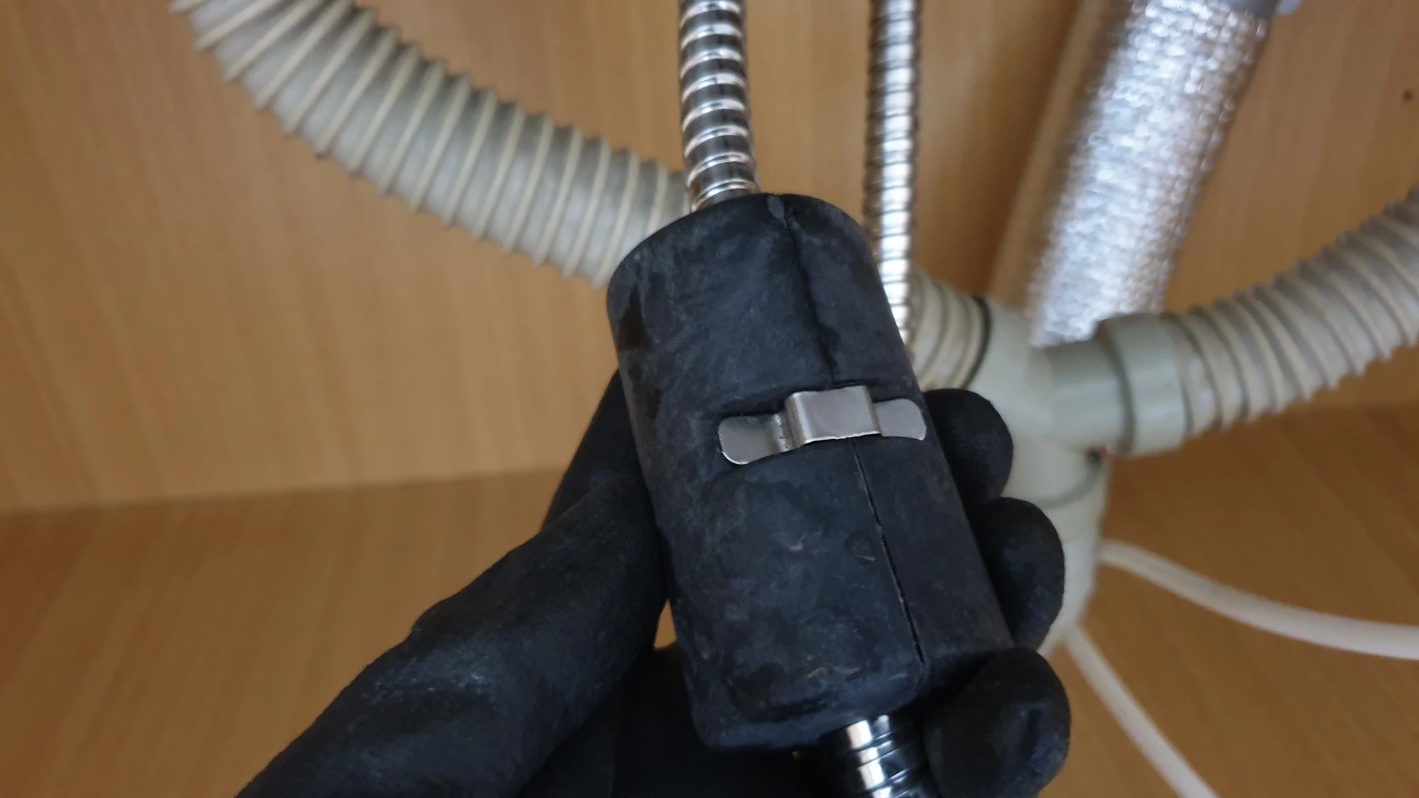 무게추 고정 위치