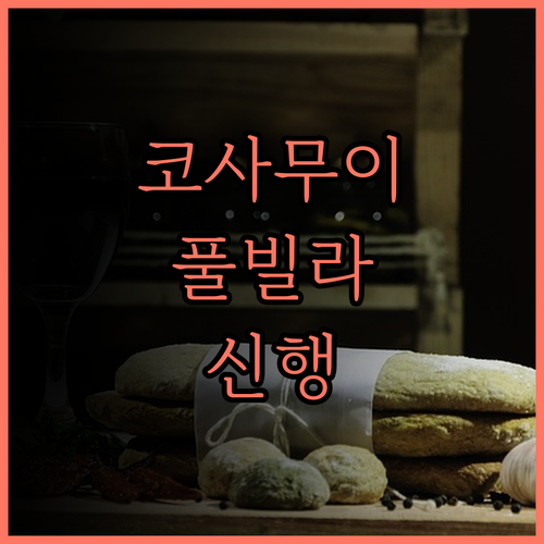 실라바디 풀 스파 리조트.. 코사무이