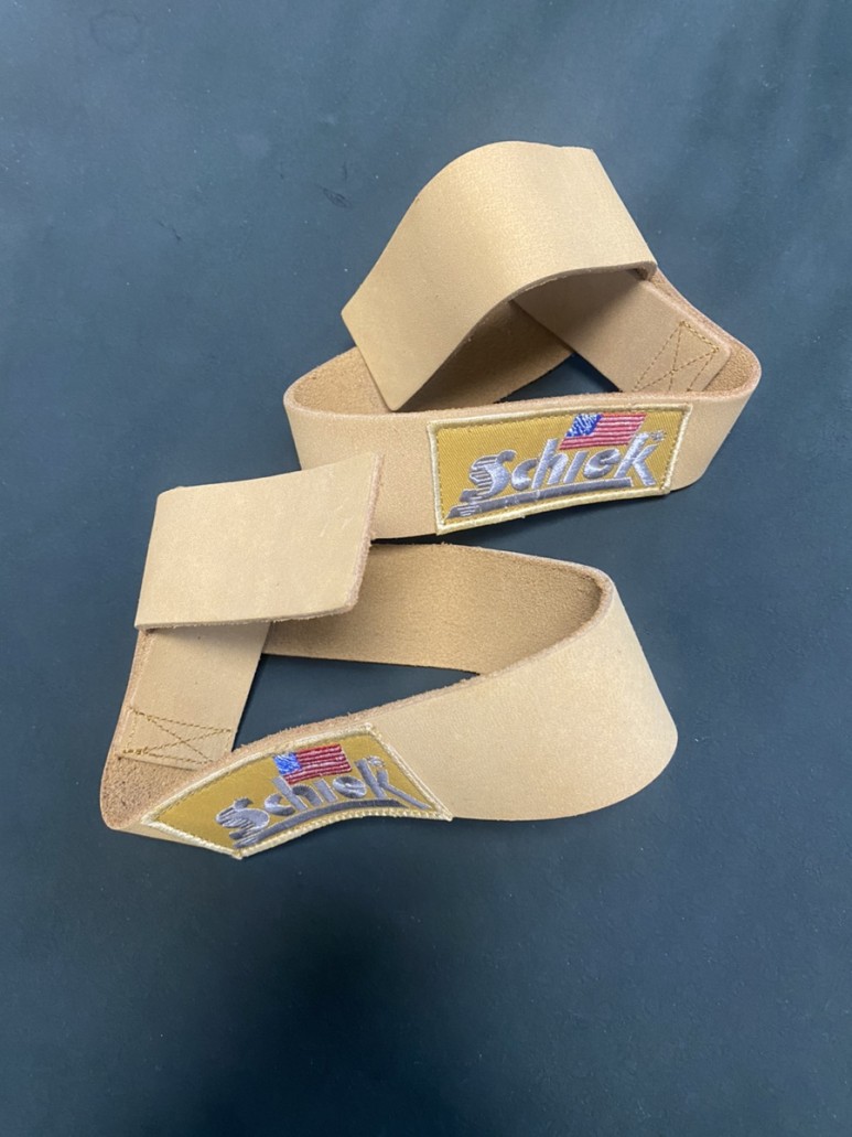 SCHIEK 쉬크 천연가죽 리프팅 스트랩(네츄럴)