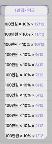 이자계산 예시