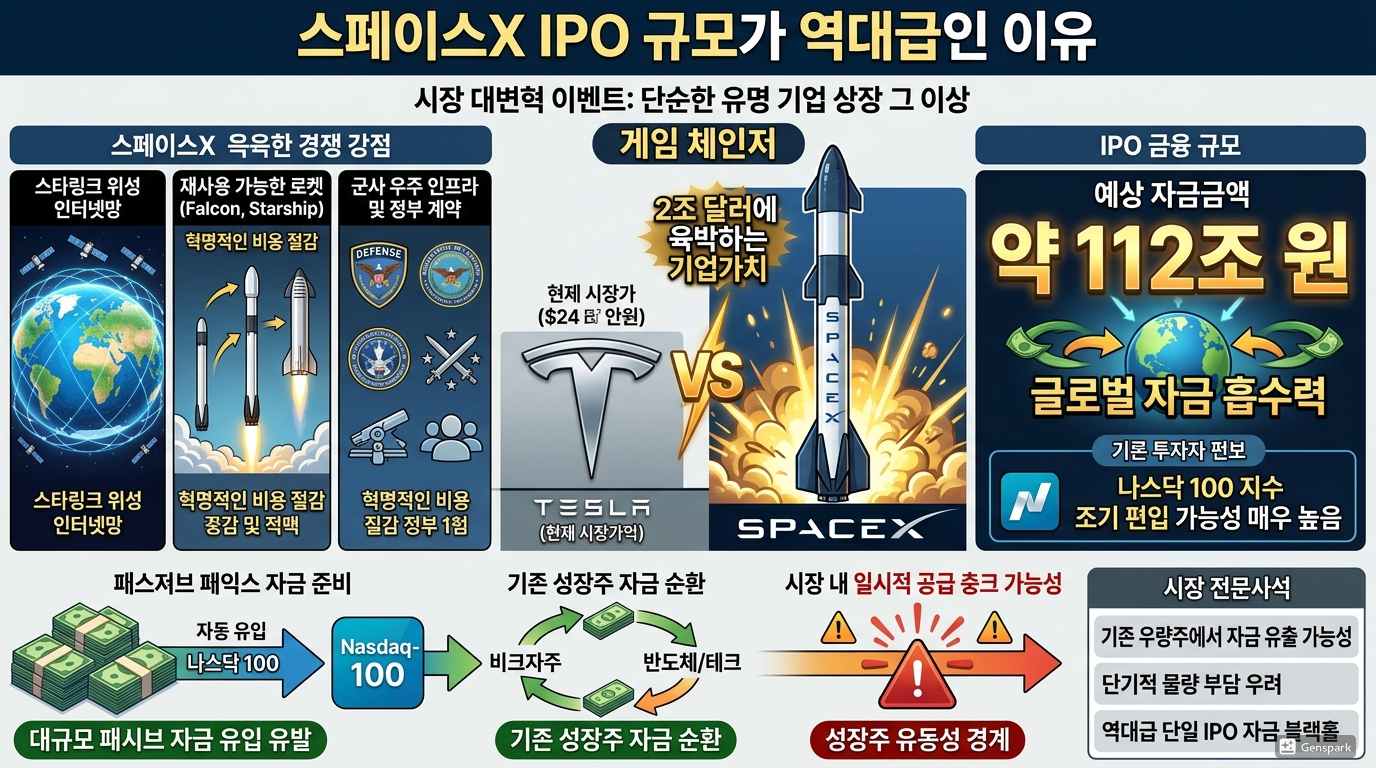 스페이스X IPO 규모가 역대급인 이유
