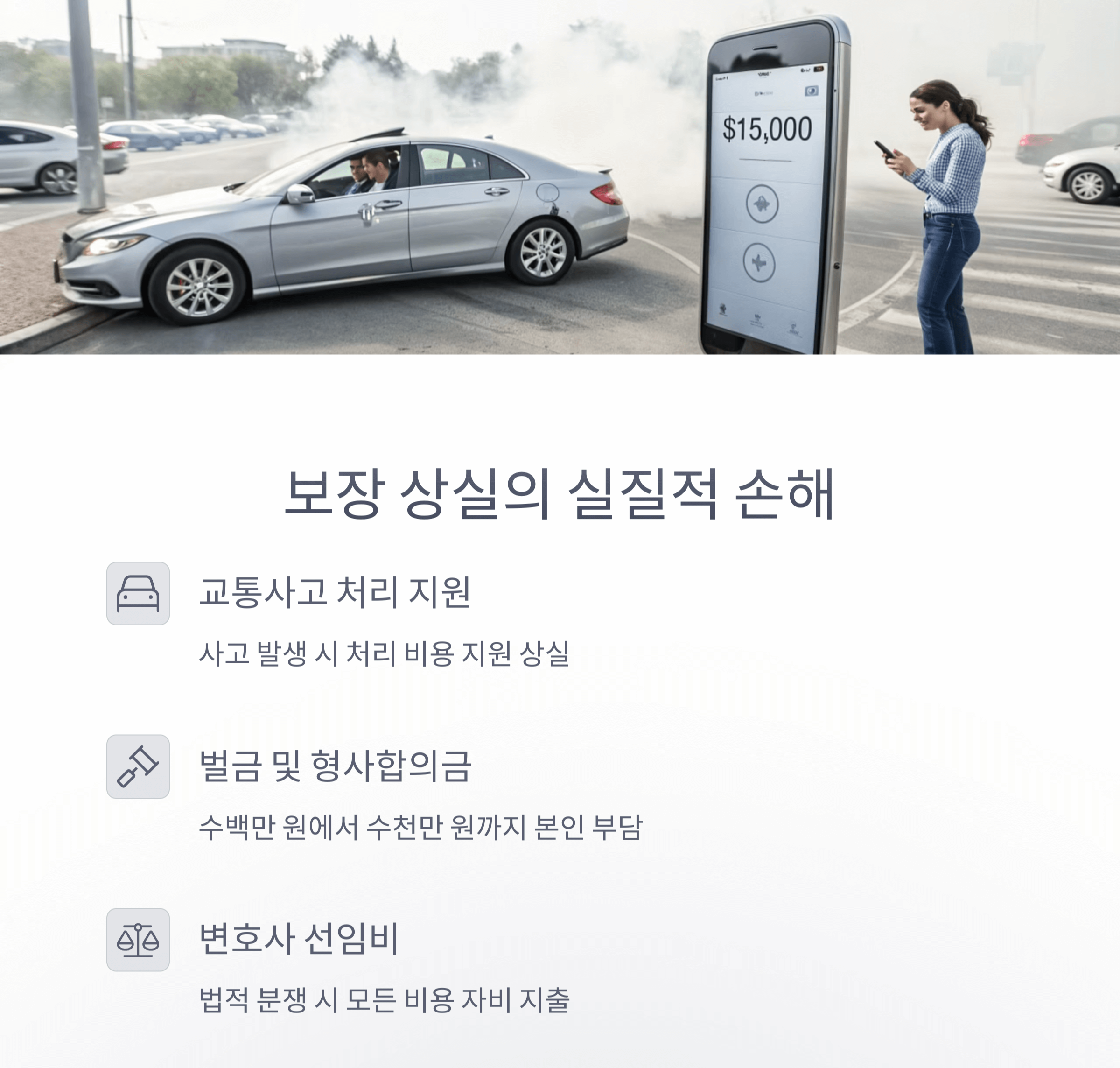 보장 상실은 해지의 가장 큰 실질적 손해