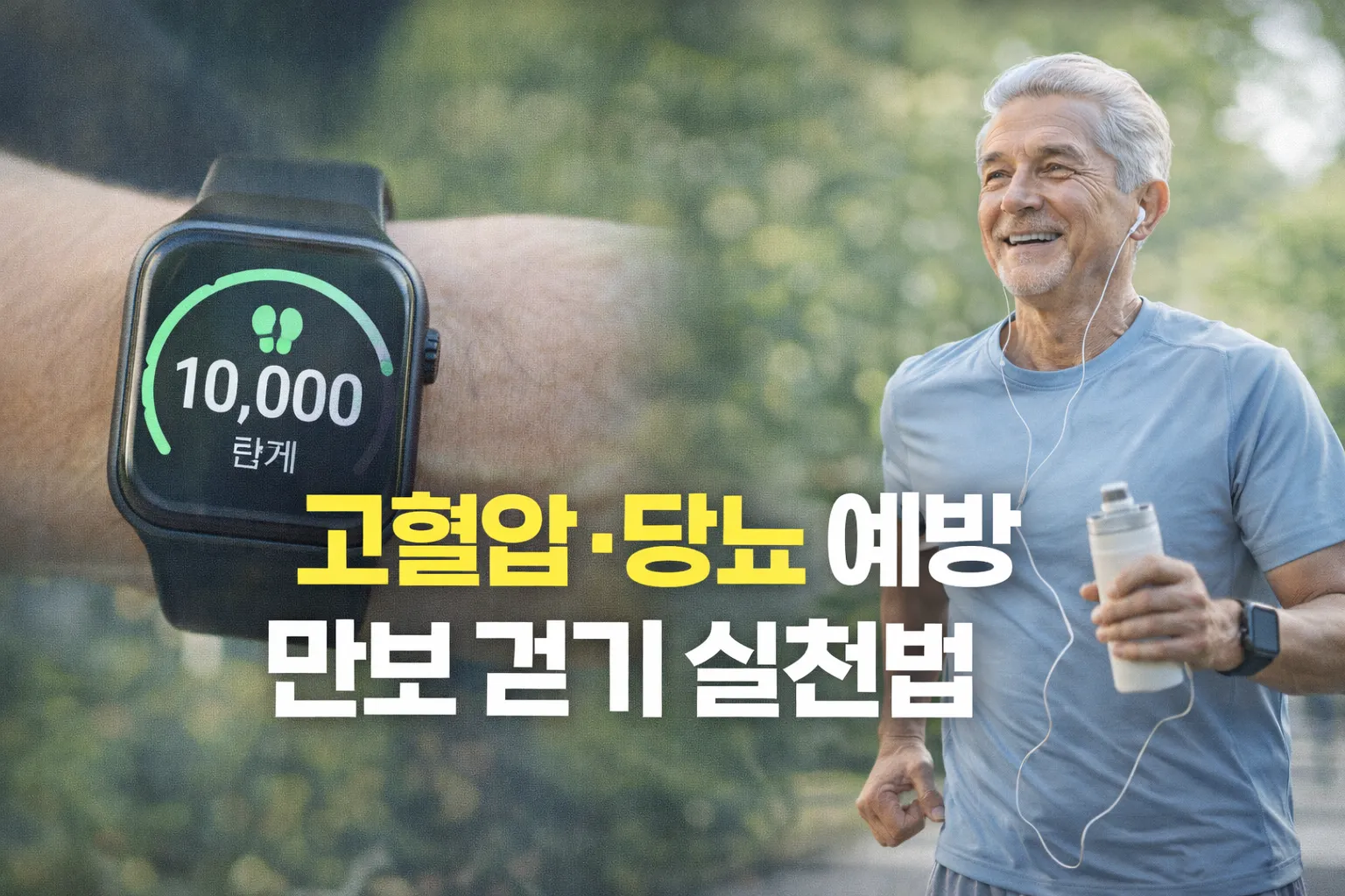 고혈압·당뇨 예방 겸비한 만보 걷기 실천법