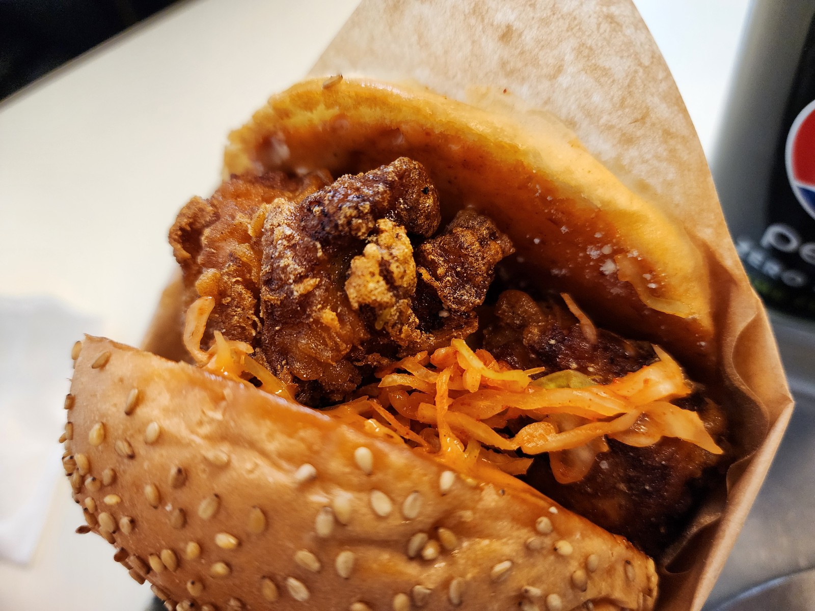 치포틀 치킨버거