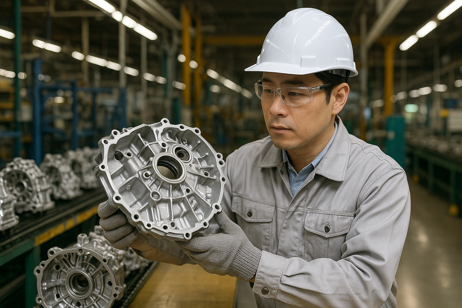 자동차부품 생산공장