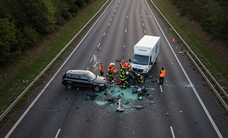 자동차 사고현장 사진