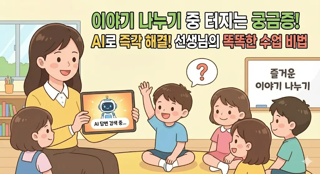 아이들의 돌발 질문에 대처하는 AI 활용법