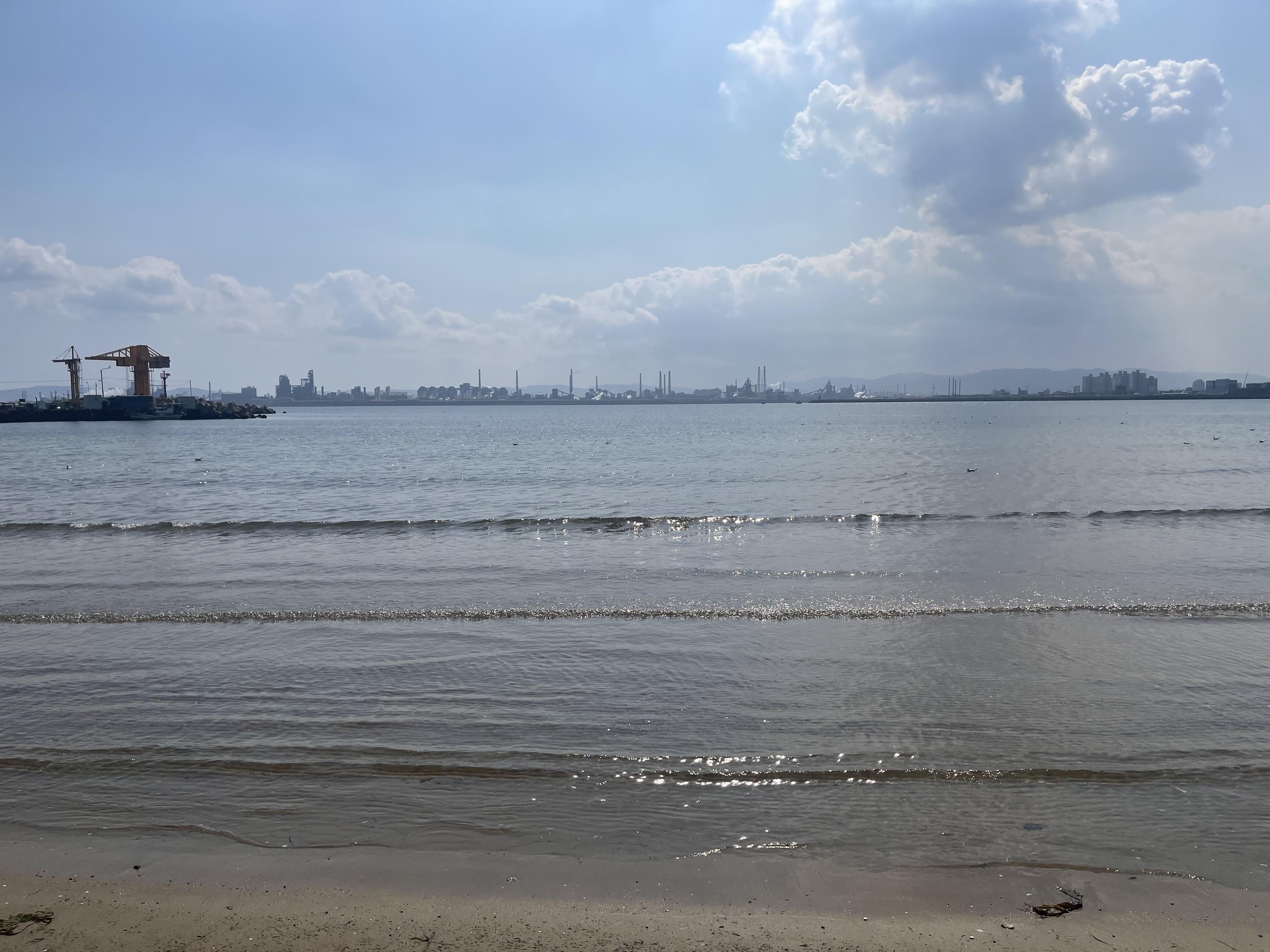 포항여행 영일대 해수욕장