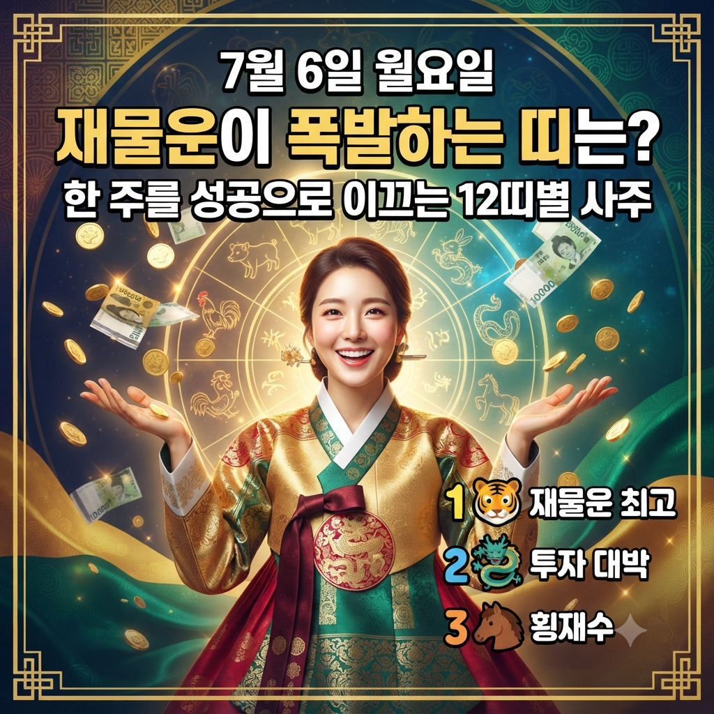 7월6일 오늘의 운세